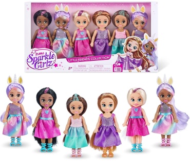 Кукла-модель Sparkle Girlz Набор из 6 кукол 12 см