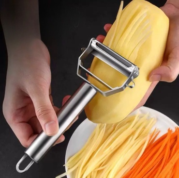 A STEEL овощечистка универсальная, нерж.сталь