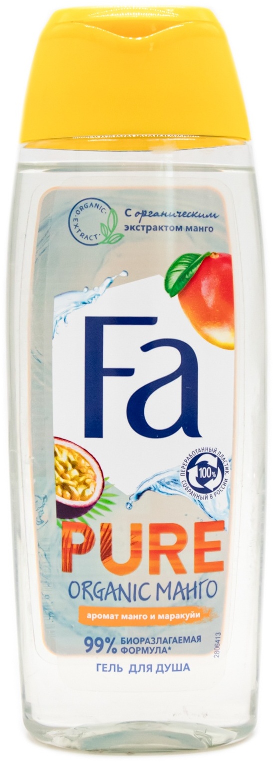 Купить FA Pure Organic манго гель 250 мл в Алматы – Магазин на Kaspi.kz
