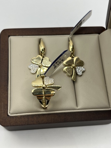 MANILAS GOLD 566 вес 7.99 г золото, фианит