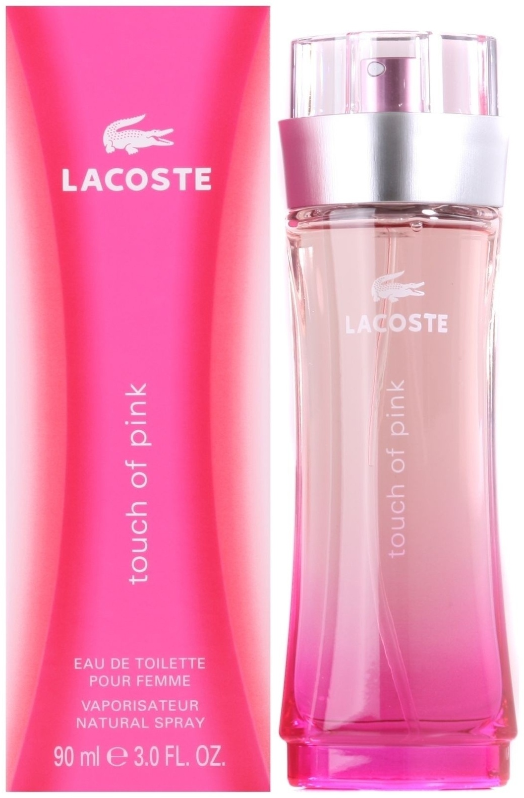 LACOSTE Touch of Pink туалетная вода EDT 90 мл, для женщин