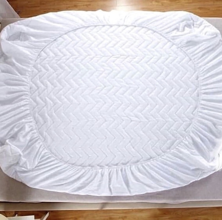 Textile Karaganda наматрасник на резинке 00-00000923 160x200, хлопок
