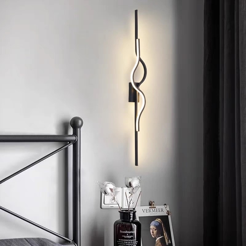 Бра настенный LED, черный