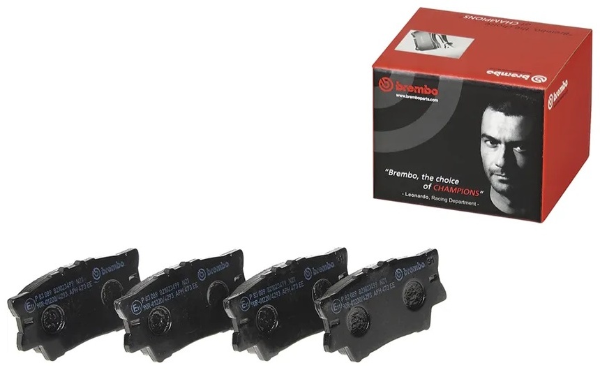 Колодки Brembo задние P83089 4 шт