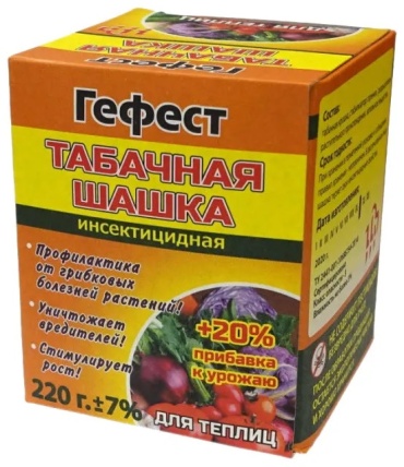 Гефест брикет Гефест Шашка табачная 0.22 кг