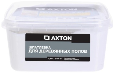 Шпатлёвка Axton для деревянных полов 0.9 кг цвет белый