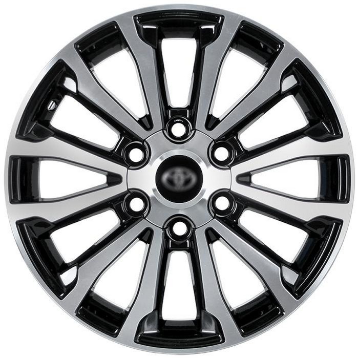 HRE QC1248-1222 7.5x17/6x139.7 D106.1 ET25 черный