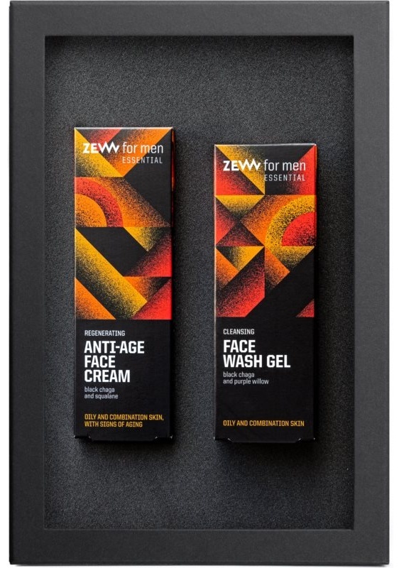 ZEW Regenerating and Cleansing Set набор по уходу за лицом для мужчин