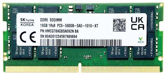 Оперативная память Hynix HMCG78AGBSA092N 16 Гб