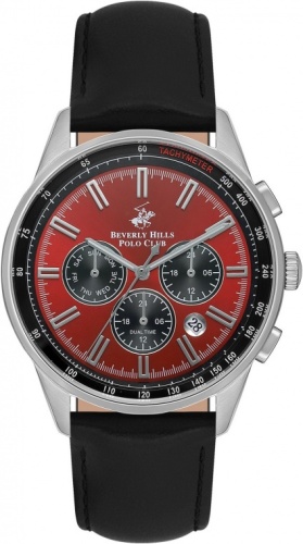 Кварцевые Beverly Hills Polo Club BP3550X.381 нержавеющая сталь