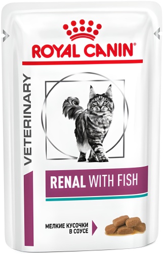 Royal Canin Renal кусочки в соусе почки, рыба 85 г 5 шт