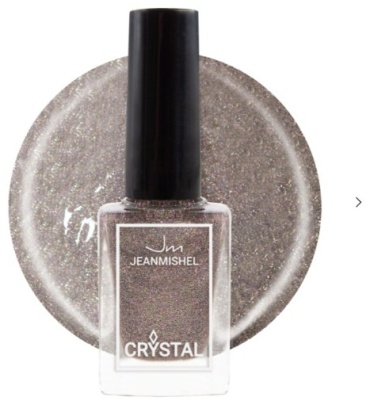 Jeanmishel лак Crystal 703 серый 6 мл