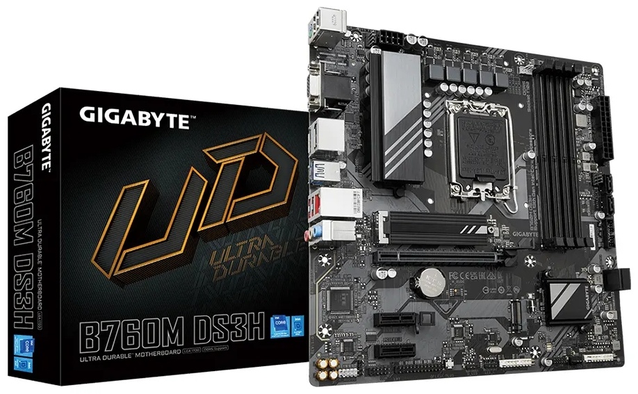 Материнская плата GIGABYTE B760M DS3H 1.0