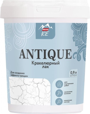 Лак кракелюровый Parade Ice «Antique», 0.9 л, цвет прозрачный