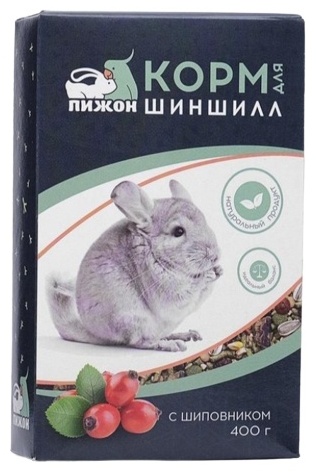 Купить Корм Пижон с шиповником для шиншилл 400 г в Алматы – Магазин на ...
