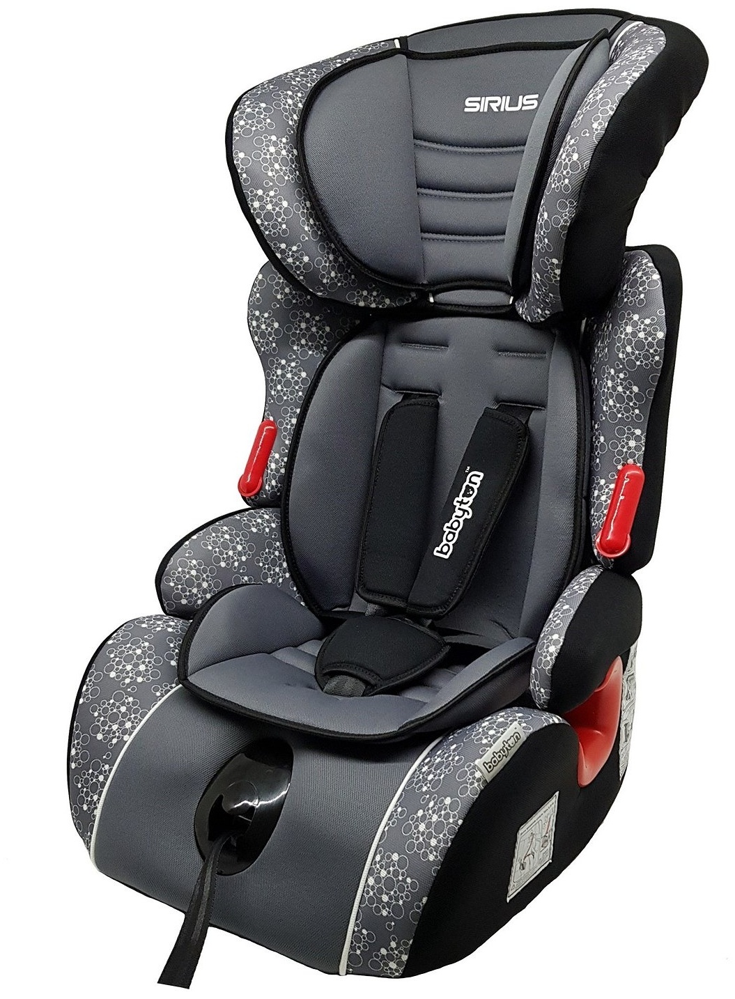 Купить Автокресло Babyton 123567 1/2/3 (9-36 кг) темно-серый в Алматы ...
