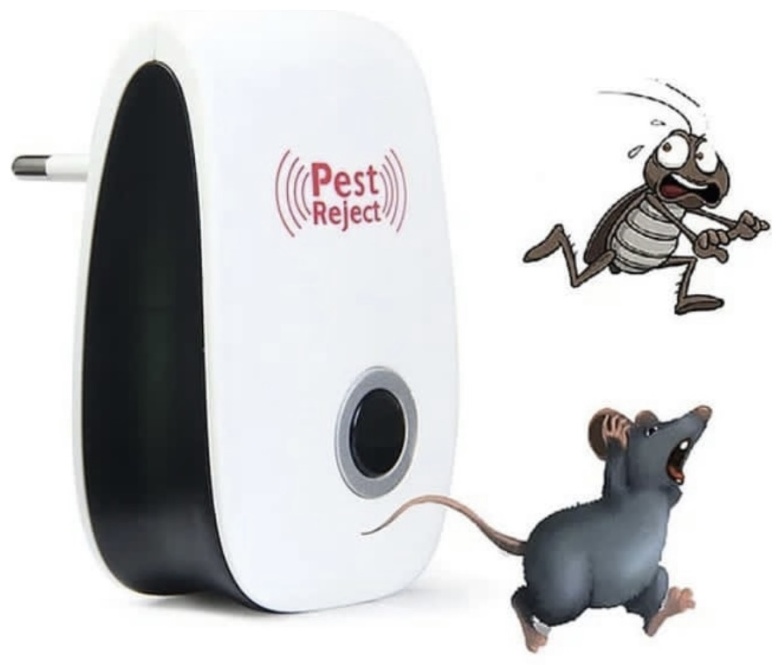 Pest Reject ультразвуковой отпугиватель Ultrasonic от грызунов, от комаров, от тараканов