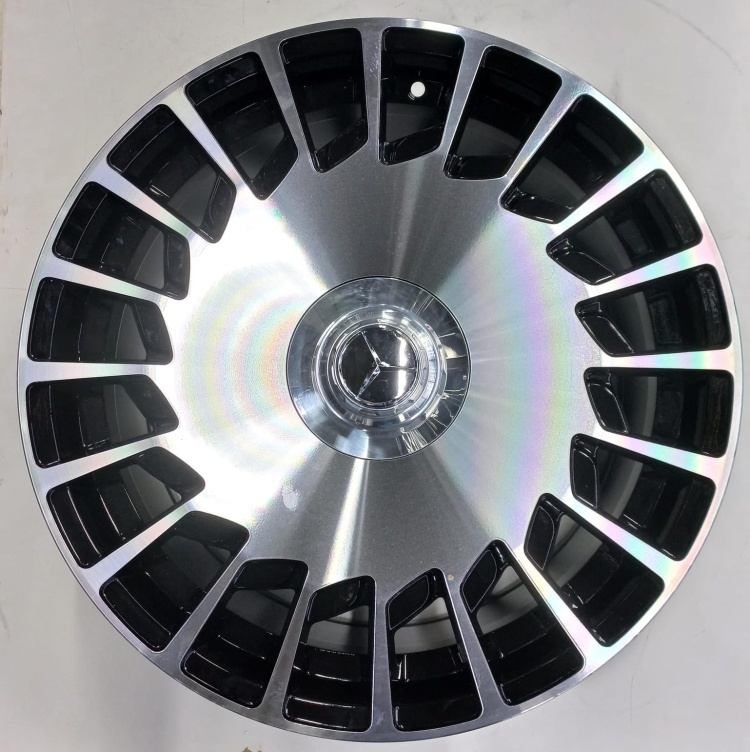 Mercedes-Benz 1464 8.5/9.5x20/5x112 D66.6 ET35 черный, серебристый