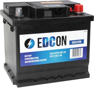 EDCON DC52470R 52Ah -/+