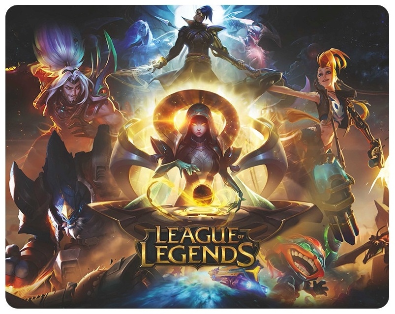 Коврик для мыши X-Game League Legends Small 260x210x2 мм рисунок