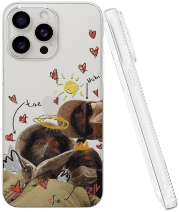 Чехол Mcover для Apple iPhone 15 Pro Max рисунок