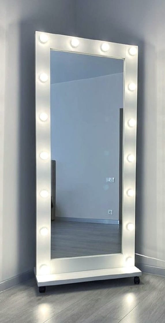 Купить PROFI DECOR зеркало Гримерное зеркало, на колёсиках, АААА70 ...