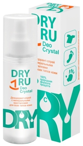 Dry RU Deo Crystal дезодорант унисекс 40 мл