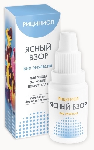 НПФ Марианна средство для роста Рициниол Ясный взор 15 мл