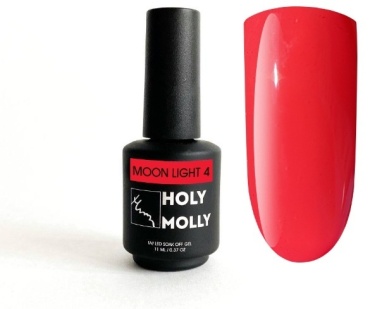 Holy Molly гель-лак Moon light 04 Ярко розовый глянцевое 11 мл