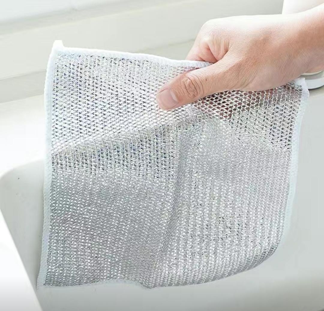 Тряпка Steel Wire Cleaning Cloth 1 шт, нейлон