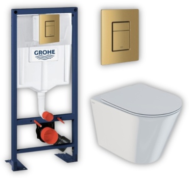 Grohe рамная инсталляция SanteHnikaShop CALRDSEi25 GOLD