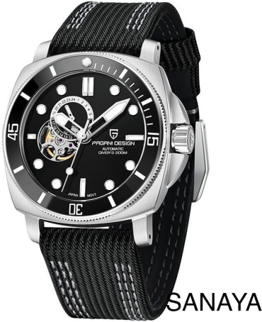 Механические Pagani Design PD-48911.1736SUA Sanaya for men нержавеющая сталь