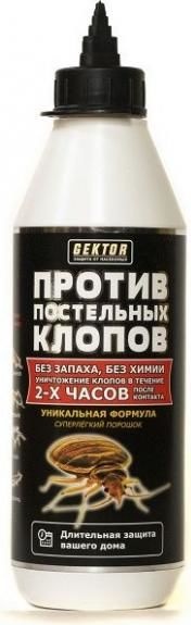 Порошок Gektor Против клопов 500 мл 100 г