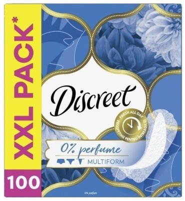 Discreet прокладки ежедневные 0 perfume multiform 100 шт