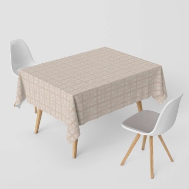 Скатерть Shabu 160x140 см, полиэстер, милано, 1 шт