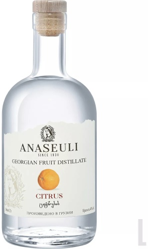 Водка Anaseuli фруктовая цитрус 40% 0.5 л