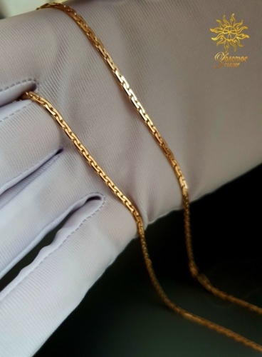 Aizhan Gold Gold0228 длина 60 см, вес 11.1 г золото, плетение якорное