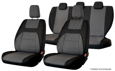 Auto4exloff V016-D2 Lada Granta 2011-2018 серый, черный