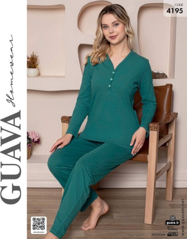 Пижама Guava зеленый