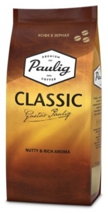 Кофе Paulig Classic зерновой в пакете 1000 г