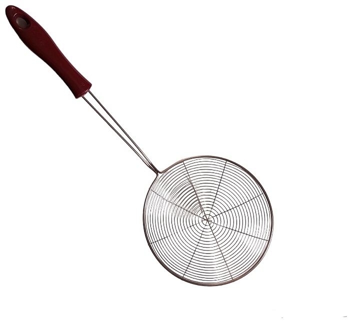 Шумовка KITCHENWARE STORE нержавеющая сталь, пластик, 1 шт