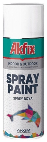 Akfix краска Spray Paint железно-серый 400 мл