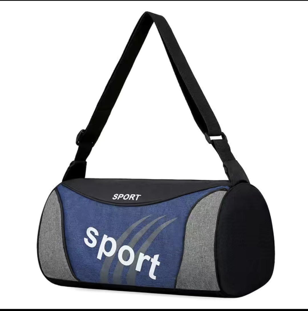 Сумка SPORT полиэстер черный, синий 20 л