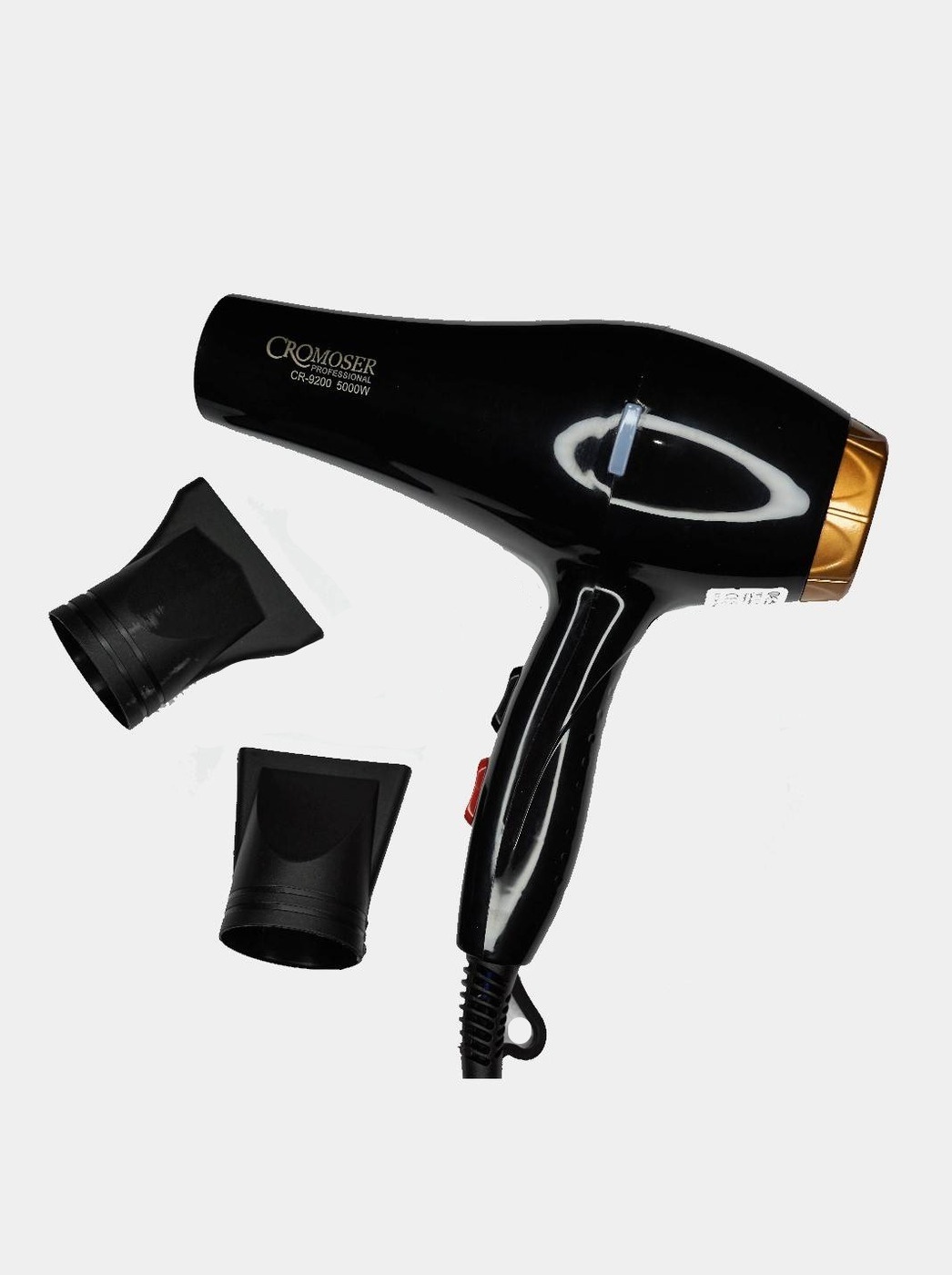 CROMOSER CR-9200 фен черный, золотой