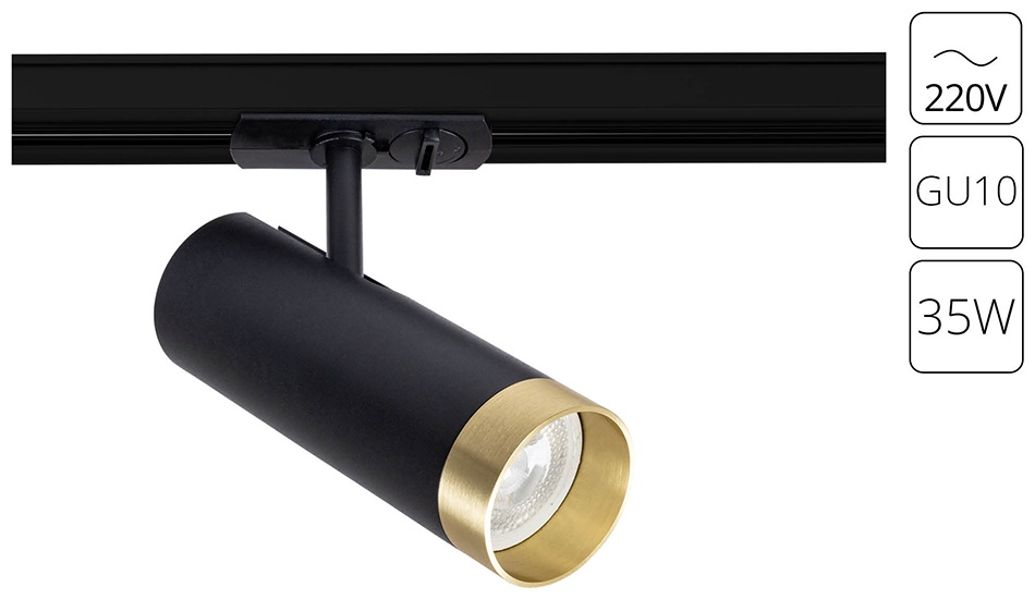 Arte Lamp трековый светильник TOPIC A2356PL-1BK
