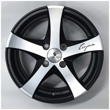 SSM 567 7x15/5x114.3 D67.1 ET35 4 диска черный, серебристый