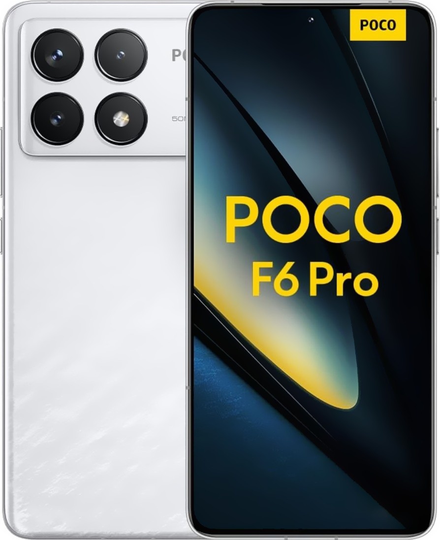 Смартфон Poco F6 Pro 12 ГБ/512 ГБ белый