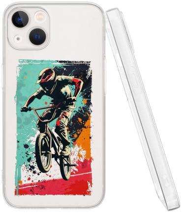 Чехол Mcover для Apple iPhone 13 рисунок