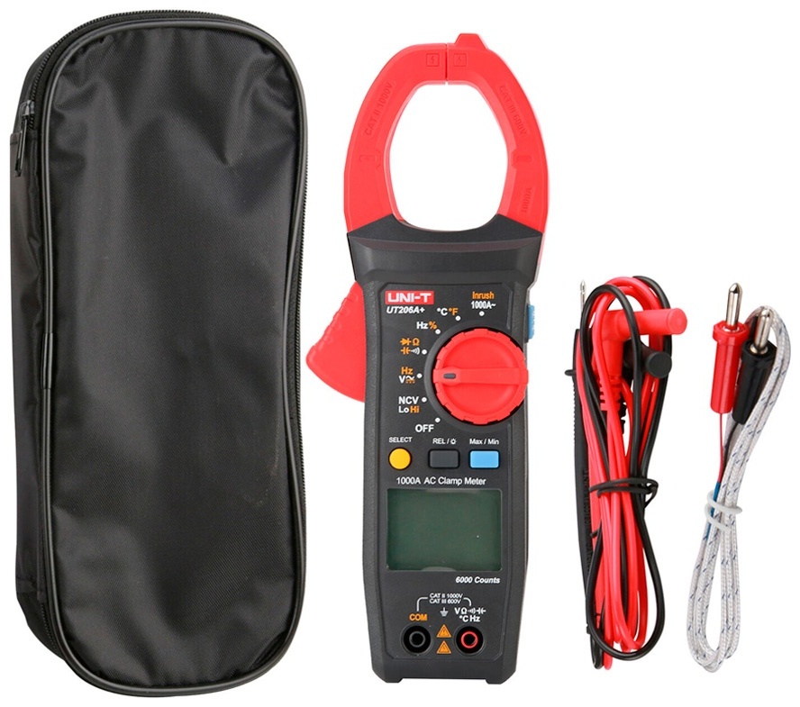 Токовые клещи UNI-T UT206A+ 45 мм