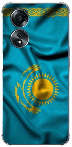 Чехол Qeeca для OPPO A18 прозрачный